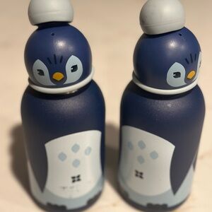 Waterdrop brand Pico Penguin Themed Blue Water 2 Bottles 400 ml